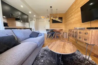 Image de Appartement lumineux avec parking à Samoëns, animaux admis