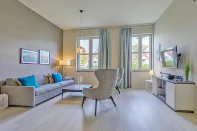 Image de 5 star vacation apartment LĂĽtt Matten - Wellness vacation between the Baltic Sea and the Bodden