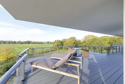 Image de 5-star vacation apartment Strandlounge with a fantastic view over the Baltic Sea and Bodden