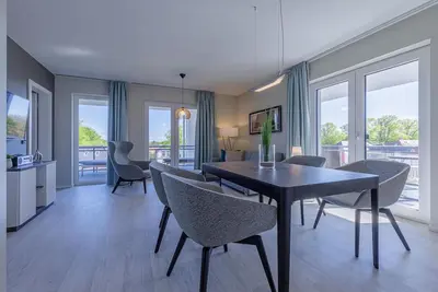 Image de Vacation apartment \"Strandluft\" - fireplace, infrared cabin & wellness in Wustrow