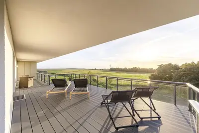 Image de Beach view 5 star vacation apartment between the Baltic Sea and the Bodden