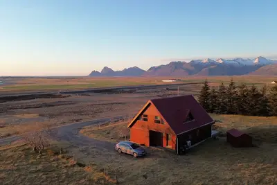 Image de Lodge Borgarbrekka in Lón, South East of Iceland.