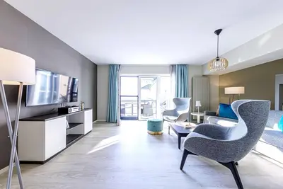 Image de Baltic Sea lounge apartment with infrared cabin, corner balcony and fantastic view