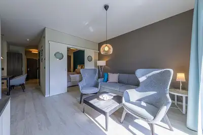 Image de 5 star vacation apartment Wiesenkieker between the Baltic Sea and the Bodden