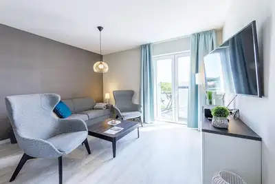 Image de Beautiful 5-star vacation apartment Boddenperle with a view of the Saaler Bodden