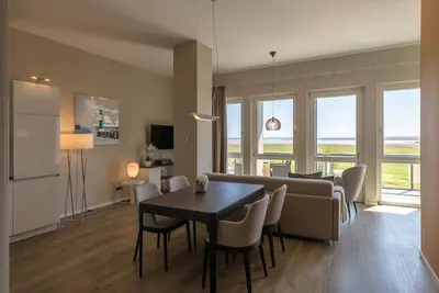Image de Vacation apartment Sonnengott in the tower with two balconies, Bodden view and Baltic Sea view