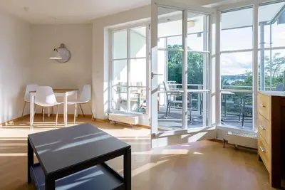 Image de Vacation apartment in the old town of Waren (Müritz) with balcony and Müritz view
