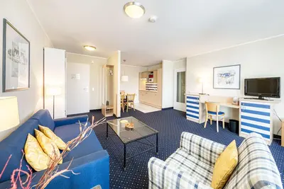 Zingst beach apartment with balcony at Aparthotel Zingst