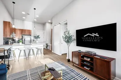 Image de Chic 1-bedroom apartment in brilliant Fort Worth with WiFi, fitness room