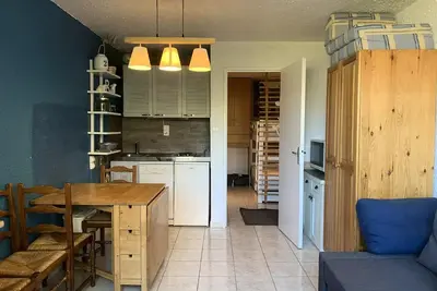 Image de Studio pour 4, situé dans résidence proche des pistes et des commerces à Pra Loup