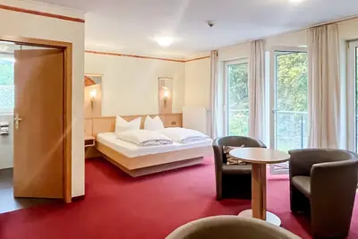Image de Comfortable and versatile room -perfect for relaxation, work and exchange