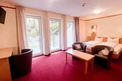 Image de Comfortable and versatile room -perfect for relaxation, work and exchange