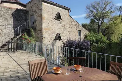 Image de Maison de charme au bord de la rivière Allier.