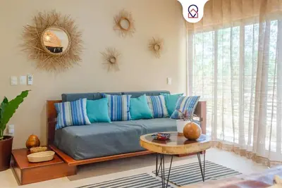Image de Bright Apartment in Tulum with Pool