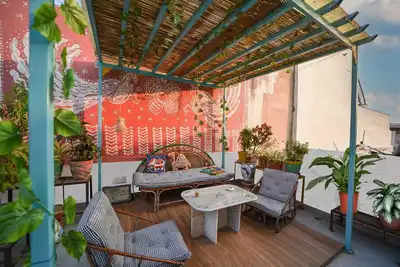 Image de Tranquil Studio with Spacious Terrace Garden, Gazebo, close to the heritage City