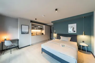 Image de Design Studio Apartment Frankfurt Main Station