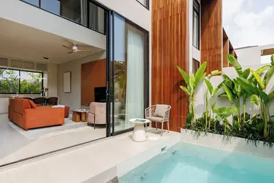 Image de Solair Pererenan 2 bdr Loft #1 with pool and rooftop barbeque