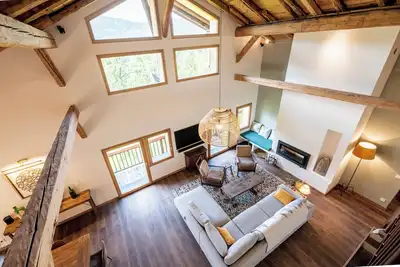 Image de Duplex de charme 180m2 dans ferme rénovée 4 ch. 4 Sdb  10 pers. Samoëns