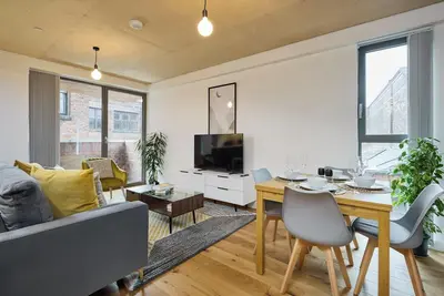 Image de Stylish two-bedroom flat in the Northern Quarter