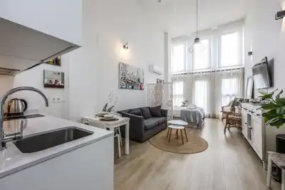Image de Fancy Studio with Terrace & Pool  in  Madrid South