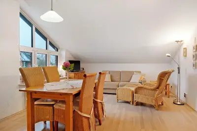 Image de Appartement 'Ferienwohnung Nordseekieker' avec balcon