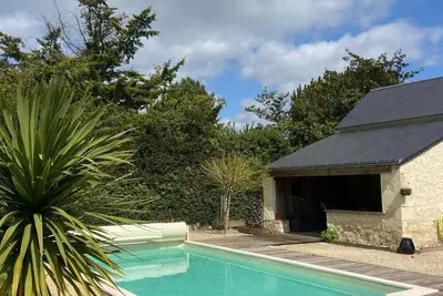 Image de Maison centre Bourgueil avec piscine 8 p.