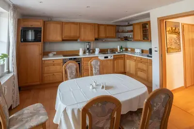 Image de Apartment/apartment, shower and bath, Wc, balcony - Ferienwohnung Am Waldrand