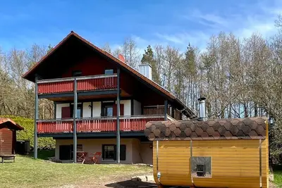 Image de Vacation home \"Rhöner Wohnen\" - vacation home, shower or bath, Wc, 2 bedrooms