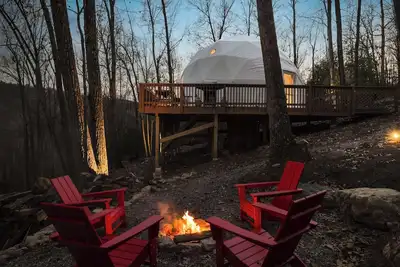 Image de Glamping Dome w/Hot Tub, Fire Pit & River Access
