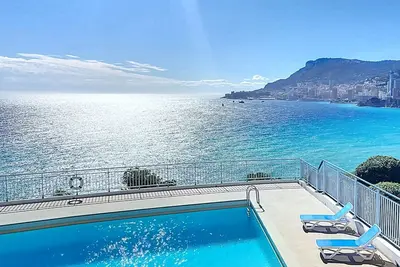 Image de Luxueux appartement avec piscine, climatisation, et Wifi, à 5 min de Monaco
