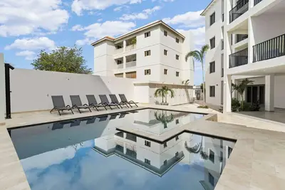 Image de Bonaire Beach Apartment 3 with communal pool and diving facilities