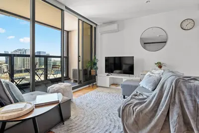 Image de Cozy 2br | amazing views + pool & gym (accommodates 6 people)