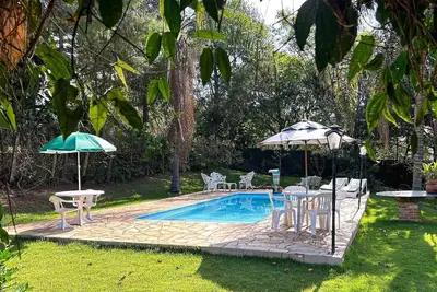 Image de Chácara com piscina, WiFi e lazer completo - Sp