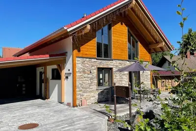 Image de Alpenchalet Allgäu - vacation home, shower or bath, Wc, 2 bedrooms