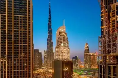 Image de Luxurious apartment with stunning Burj Khalifa views