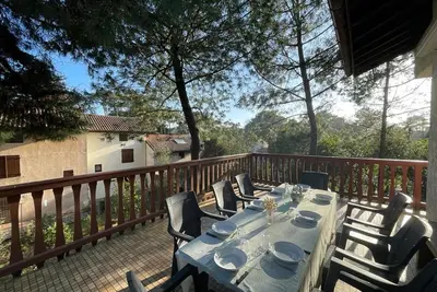 Duplex spacieux 8 pers avec terrasse et parking, Capbreton