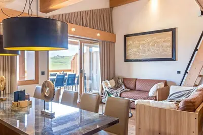 Image de Appartement spacieux avec spa, 4 chambres, parking, Les Saisies