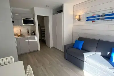 Image de Coquet studio coeur station pour 4, proche commerces et pistes