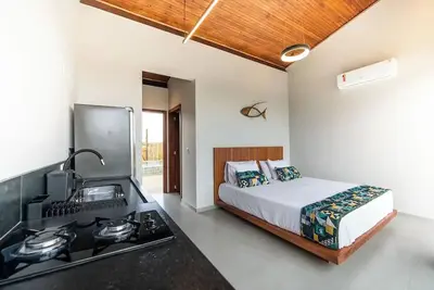 Image de Vila Gema Casa Emeralda com piscina 2 pessos em Barra Grande