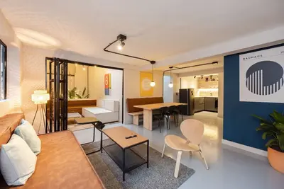 Image de Cozy apt near parque lleras, Private Jacuzzi & Ac