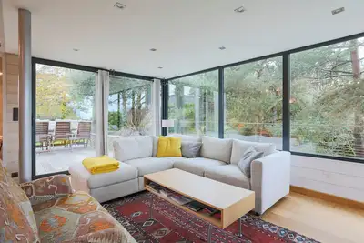 Image de Maison de vacances 'Entre Terre Et Mer' avec terrasse privée, jardin privé et Wi-Fi