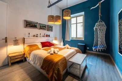 Image de Chambre 'Camera Matrimoniale 2' avec Terrasse partagée, Wi-Fi et Climatisation