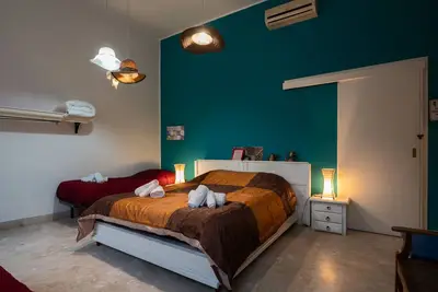 Image de Chambre d'hôtes 'Camera Economy Quadrupla' avec terrasse partagée, Wi-Fi et climatisation