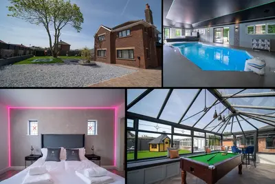 Image de 20 Guest Luxury Stay - Private Pool, Hot Tub & Gym