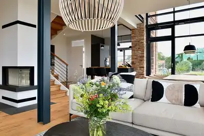 Image de Appartement-de Luxe-Salle de bain-Vue sur la campagne