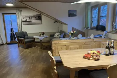 Image de Vacation apartment Zugspitz, 1 bedroom, bath/shower/Wc - Kögel, Ferienhaus
