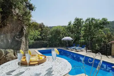 Image de Maison de vacances pour 8 avec piscine privée