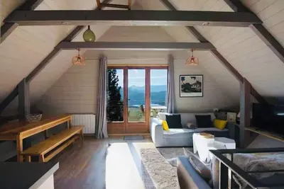 Image de Une vue époustouflante depuis un chalet plein de charme