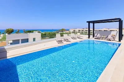 Image de Beach Sand Villas 1 - Beachfront Roof Pool Sea Views