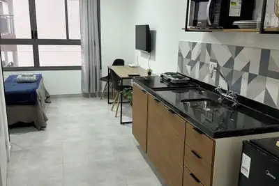 Image de Charming studio 303 with fitness room close to the Train Station